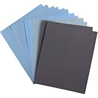 Hbitsae Papel de lija 1000-1500-2000-3000-4000-5000 Papel de lija seco y húmedo para madera 9 x 11 pulgadas- lijado de…